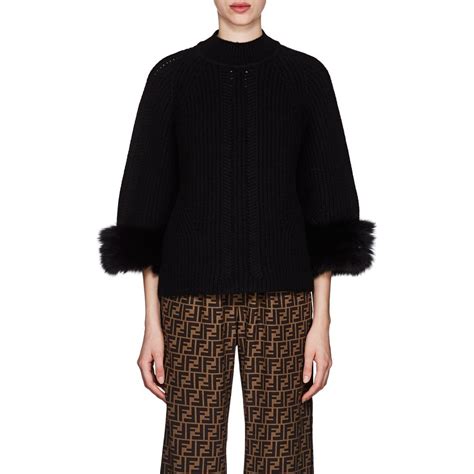 fendi sweater fur